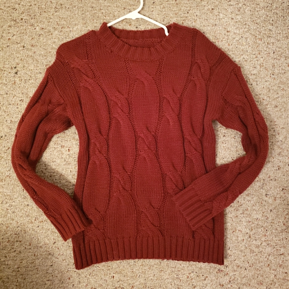 Never Worn Burgundy Sweater